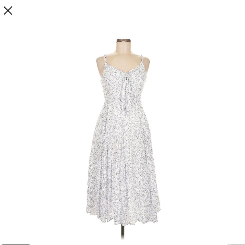 Nice summer slip dress with seashell print by Fat Face